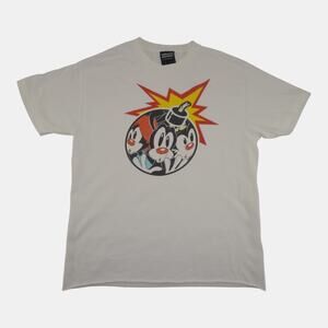 The Hundreds x Animaniacs Graphic Tee Shirt White Mens Size L